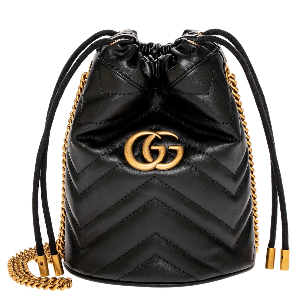Gucci Small GG Marmont Bucket Bag