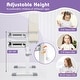 preview thumbnail 26 of 29, Costway Kids Study Desk with 7-Level Tiltable Desktop Adjustable - See Details