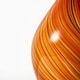 preview thumbnail 3 of 4, Luxury Lane Hand Blown Red Orange Abstract Art Glass Cane Sculpture - 10