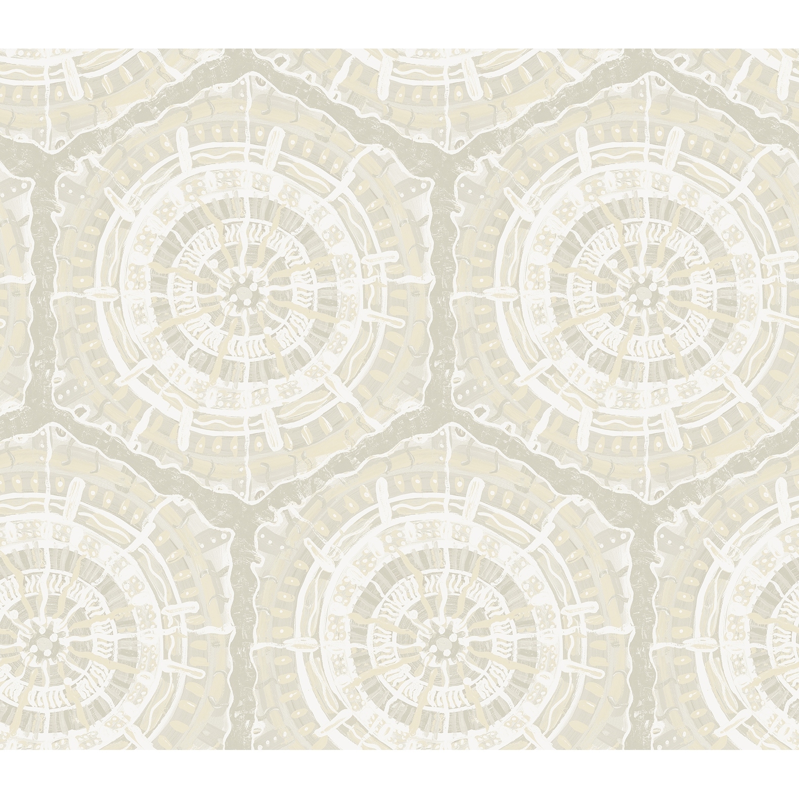 LiLi WhittWhitt Cream Harmony Peel & Stick Wallpaper