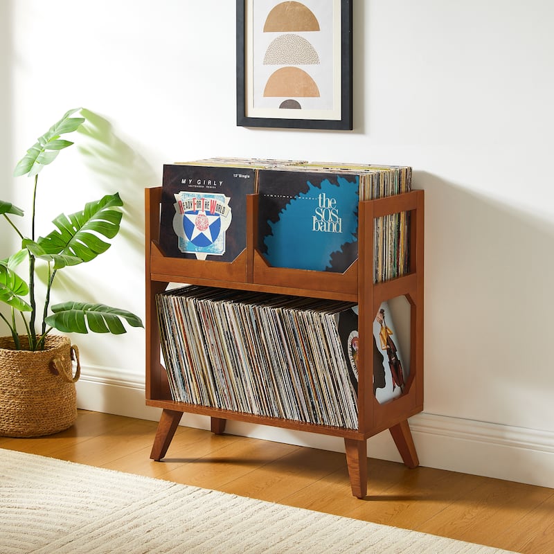Crosley Asheville Medium Record Storage Stand