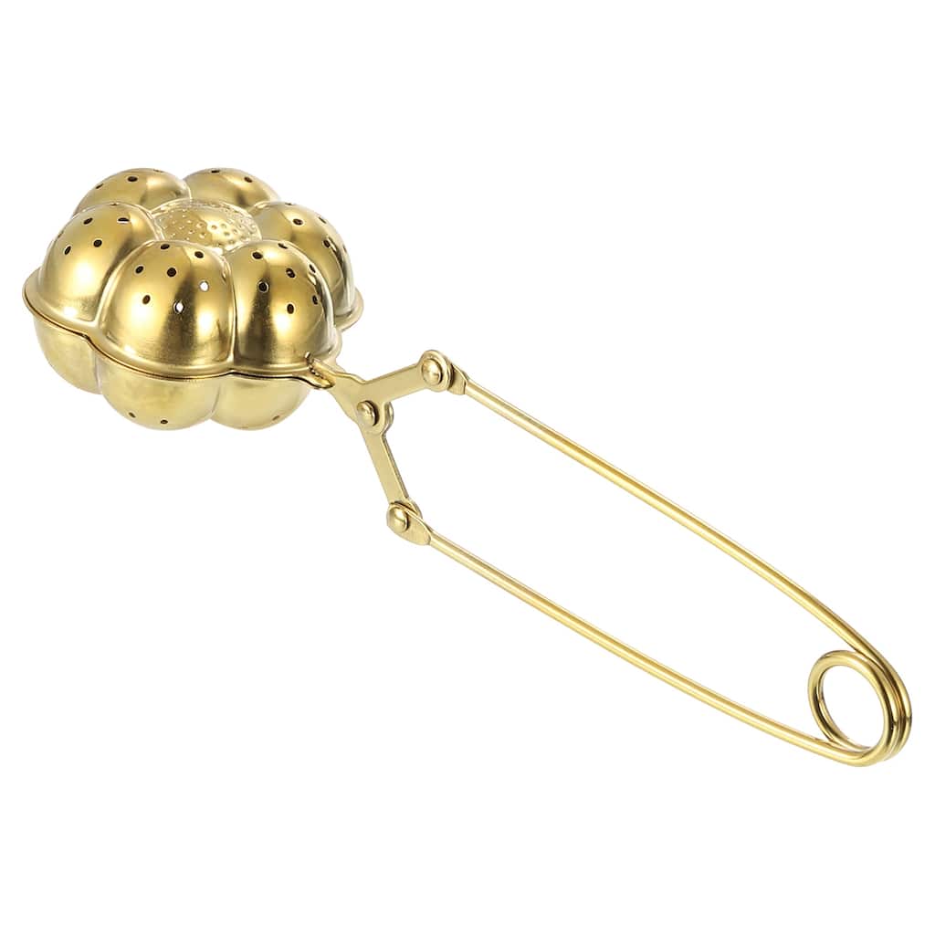 1 Pcs Pumpkins Snap Tea Ball Infuser, Tea Strainer, Loose Tea Steeper