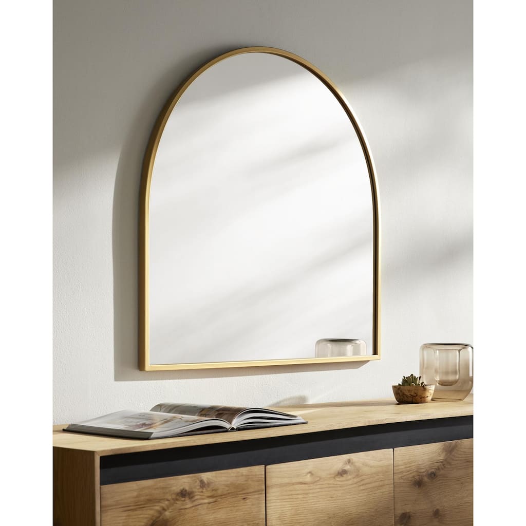 Livabliss Carmen Modern Accent Mirror - 31"H x 32"W x 1"D