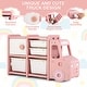 preview thumbnail 16 of 19, Costway Kids Toy Storage Organizer Toddler Playroom Furniture w/ - See Details