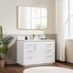 preview thumbnail 3 of 14, San Single Bath Vanity with Composite Stone Top and Mirror