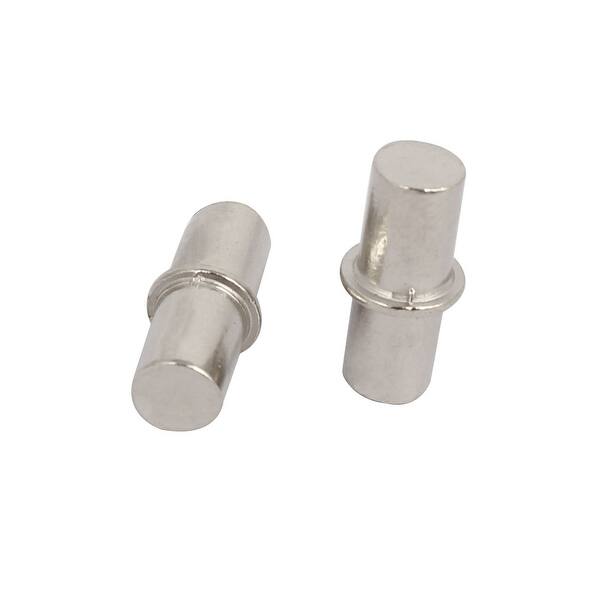 Shelf Support Pins Studs Pegs Silver Tone 6mmx17mm 20pcs