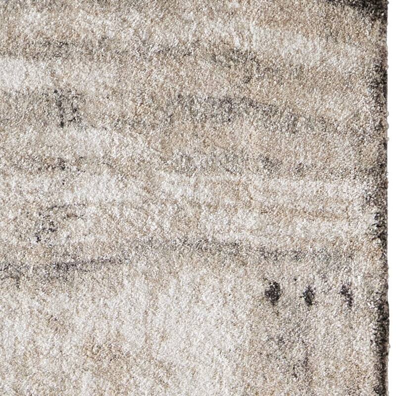 HomeRoots Abstract Industrial Rectangle Area Rug