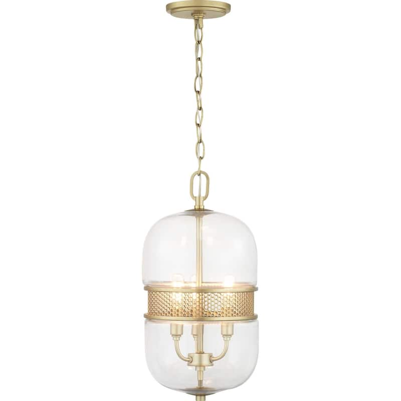 Progress Lighting Cayce 3 Light 9" Wide Taper Candle Mini Pendant