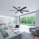 preview thumbnail 15 of 41, 72-inch Driftwood 6-Blade Large DC Ceiling Fan with Light and Remote