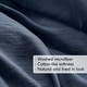 preview thumbnail 67 of 159, Chelsea Square Evans Pinch Pleated Soft Washed Boho Duvet Cover Set