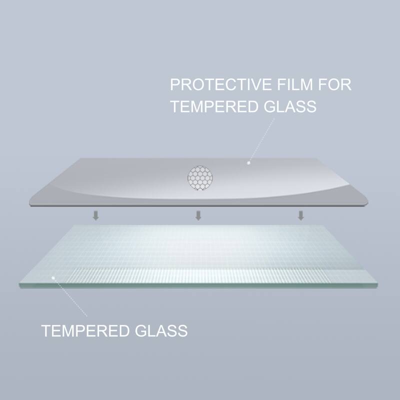 60"W x 74"H Frameless Double Sliding Shower Door with 5/16" Tempered Glass - 60'' x 74''