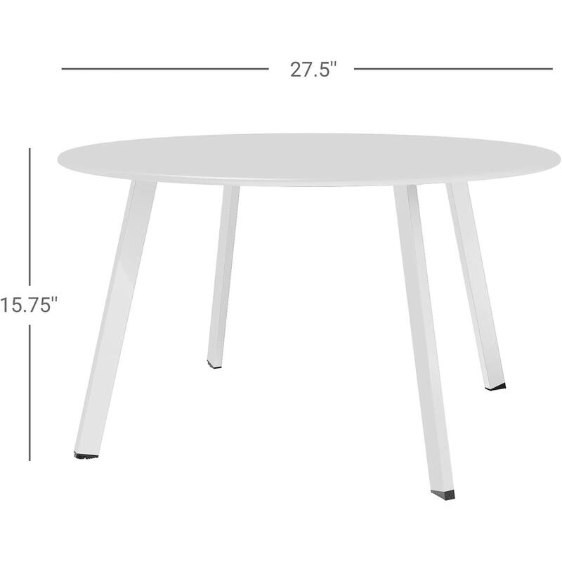 18" or 28" Round Outdoor Side Table End Table Coffee Table