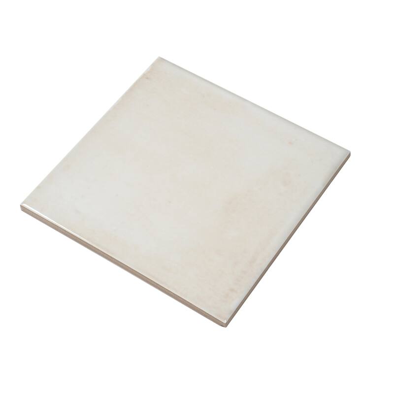 Zahara 6x6 Creamy off-white Porcelain Zellige Square Wall and Floor Tile (5.38 sq ft/case) - 22 Pack