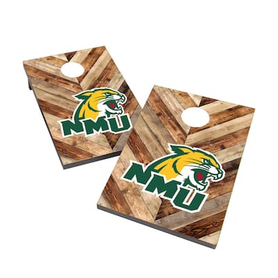 Northern Michigan Wildcats 2x4 Cornhole Bag Toss Game