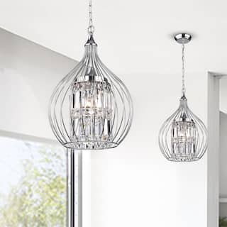 Acatia 3-light Chrome Foyer Pendant