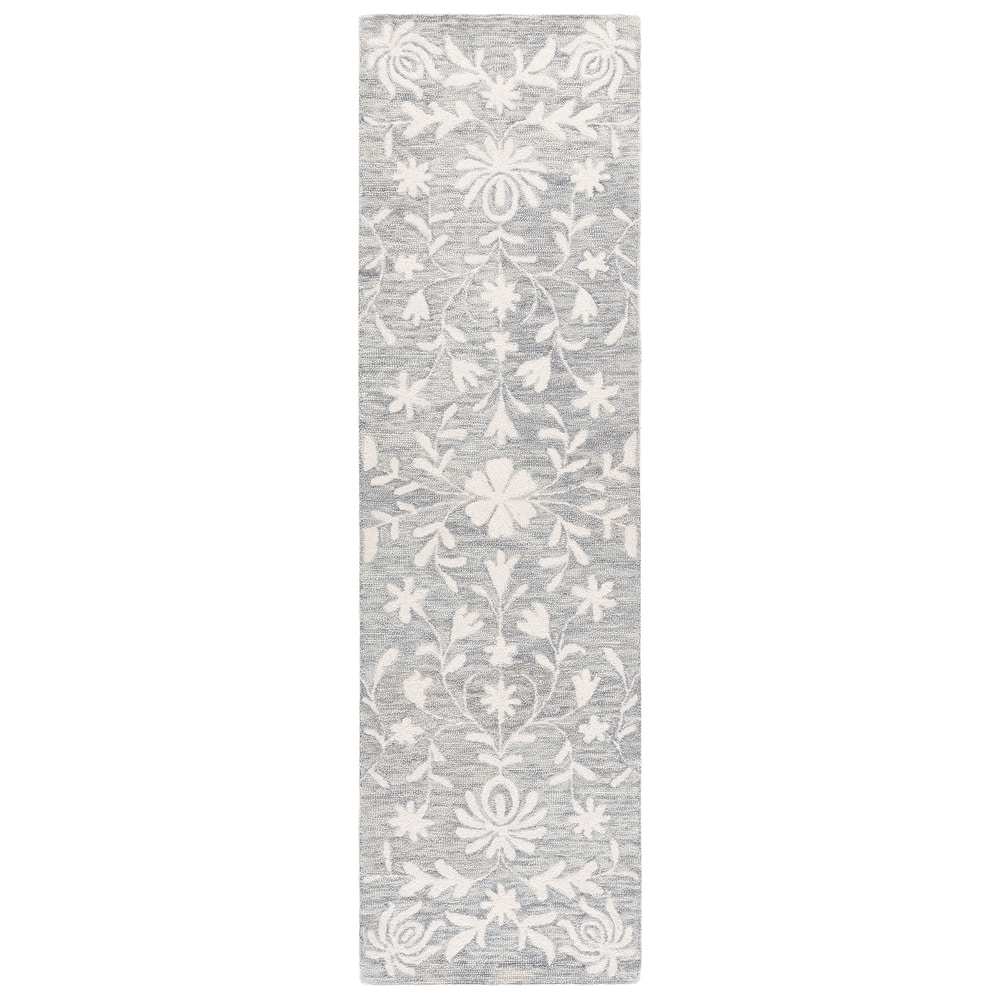 SAFAVIEH Handmade Metro Hayfa Wool & Chenille Rug