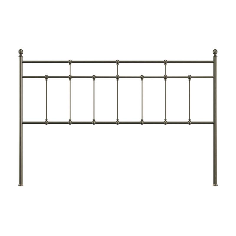 Hillsdale Furniture Providence Traditional Spindle Metal Headboard