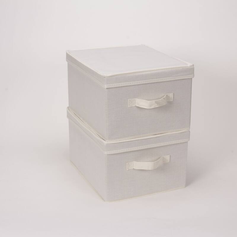 Household Essentials Storage Box with Lid