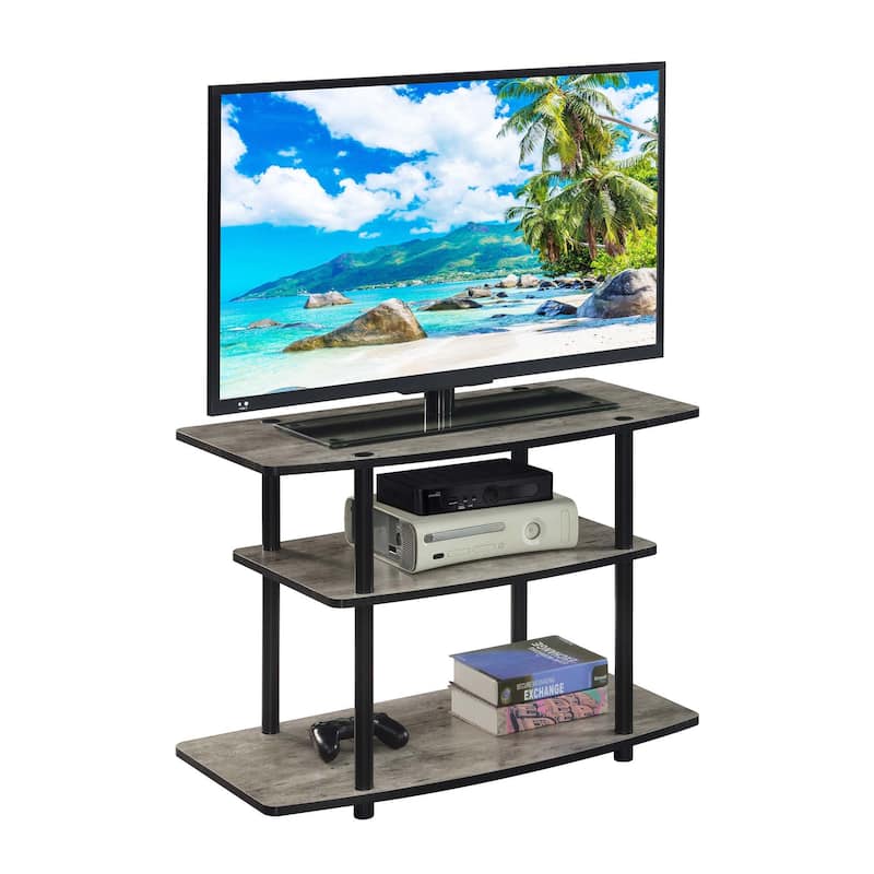 Convenience Concepts Designs2Go No Tools 3 Tier TV Stand