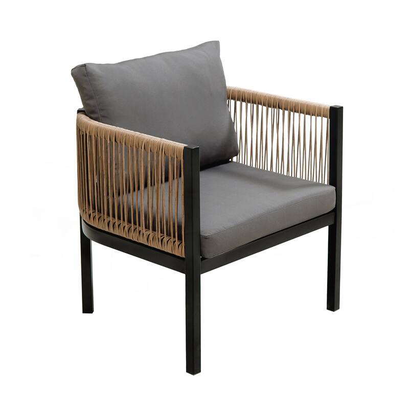 Multi-person Outdoor Sofa Combination with A Table