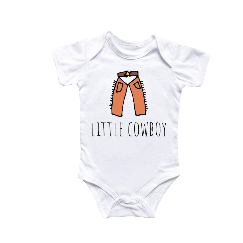 Cowboy Rodeo Ranch - Baby Boy Girl Clothes Infant Bodysuit Funny Cute Newborn