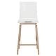 preview thumbnail 23 of 28, Miles Acrylic Swivel High Back Bar Stools (Set of 2) by iNSPIRE Q Bold