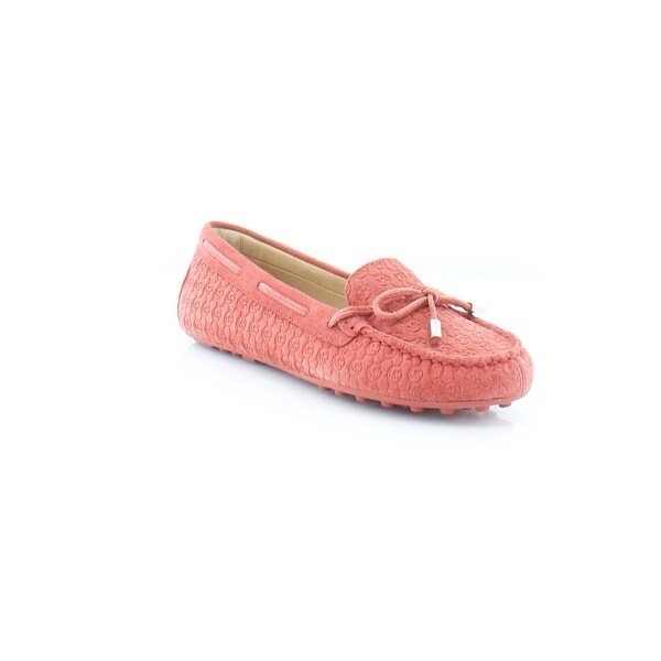 michael kors loafers womens pink