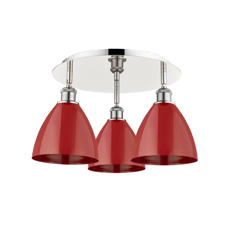 Innovations Lighting Ballston - 3 Light 19" Flush Mount