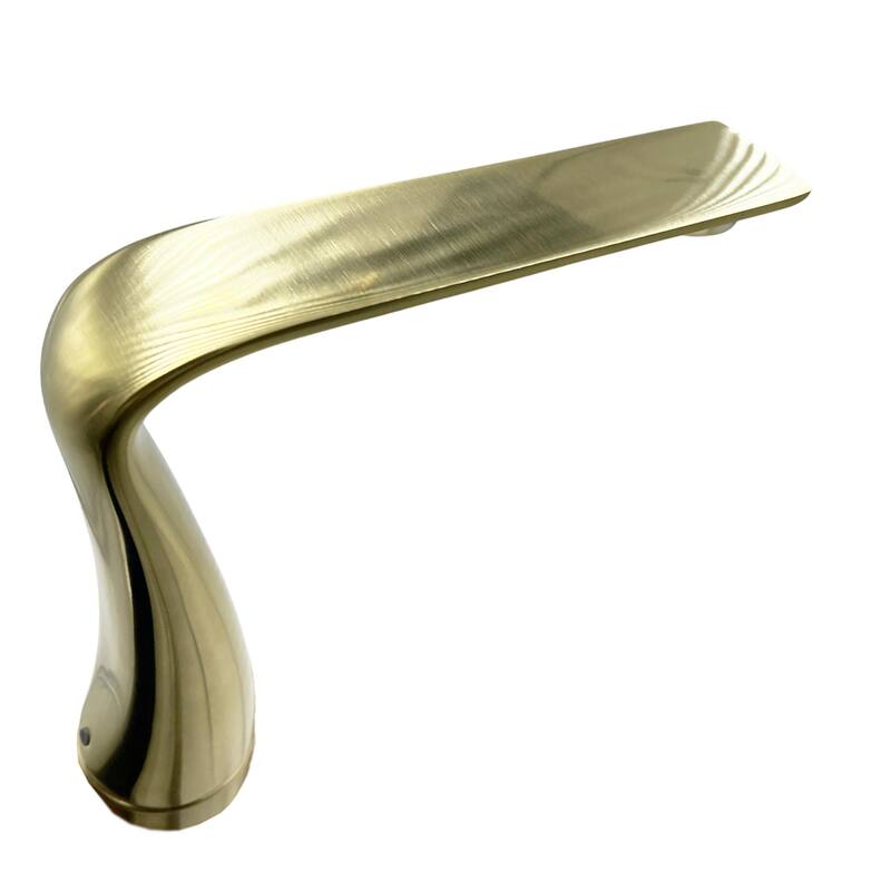 Modern Widespread 3 Hole, 2-handle Bathroom Faucet with Rose Quartz Handles