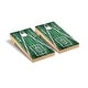 preview thumbnail 1 of 3, Dartmouth Big Green 2x4 Pro Cornhole Boards - V2 Include Carrying Case