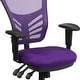 preview thumbnail 164 of 164, Nicholas Mid-Back Blue Mesh Multifunction Executive Swivel Ergonomic Office Chair with Adjustable Arms