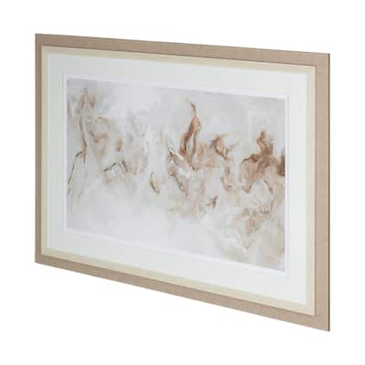 Surface Framed Art Print