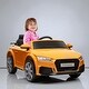 preview thumbnail 7 of 24, 6V Licensed Audi TT RS Kids Electric Ride-On Car with Remote, Suspension, MP3 Player, Lights, Horn, for Ages 3-5