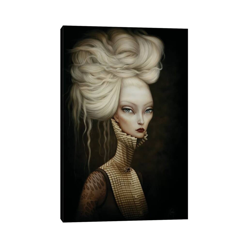 iCanvas "MS. V" by Lori Earley Canvas Print