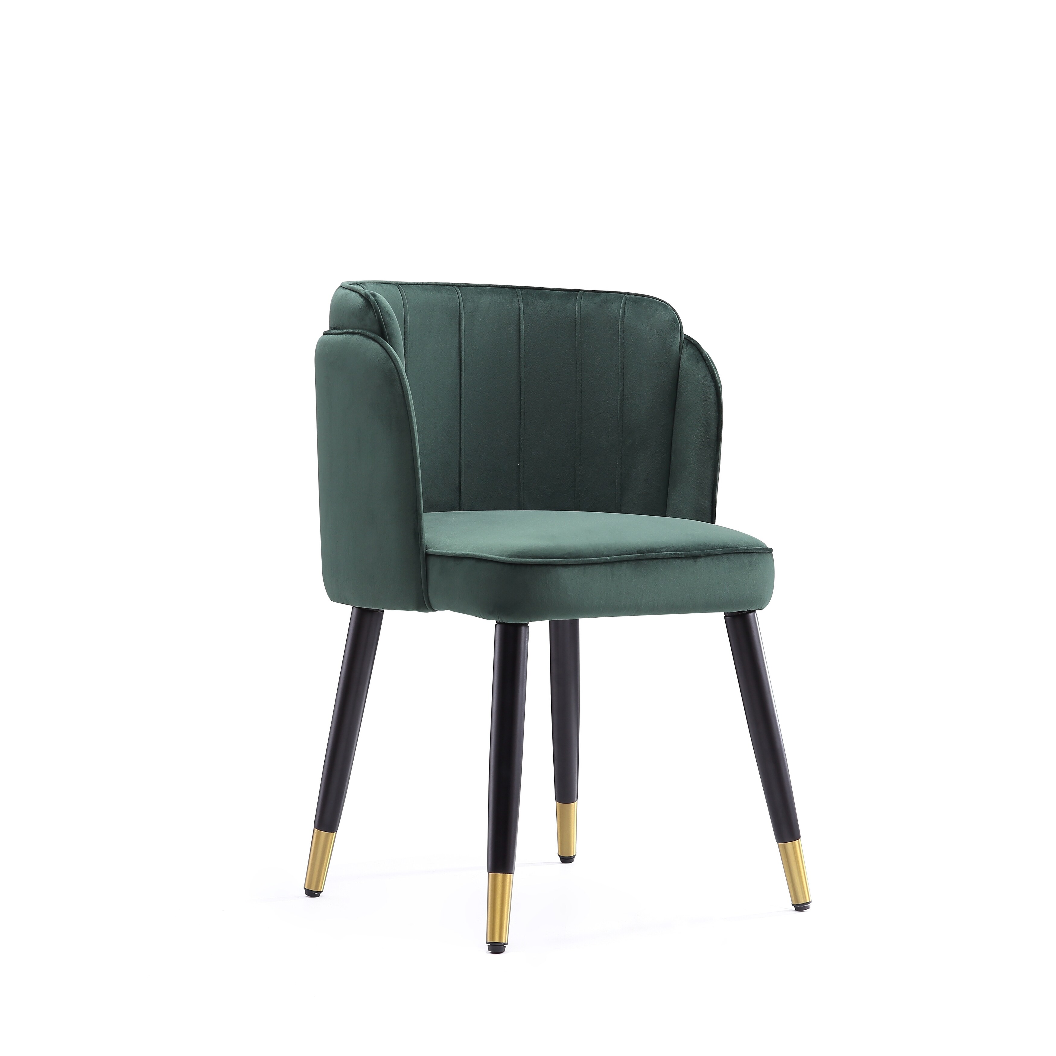 Mid-century Modern Tufted Velvet Dining Chair by Ceets Zephyr-image