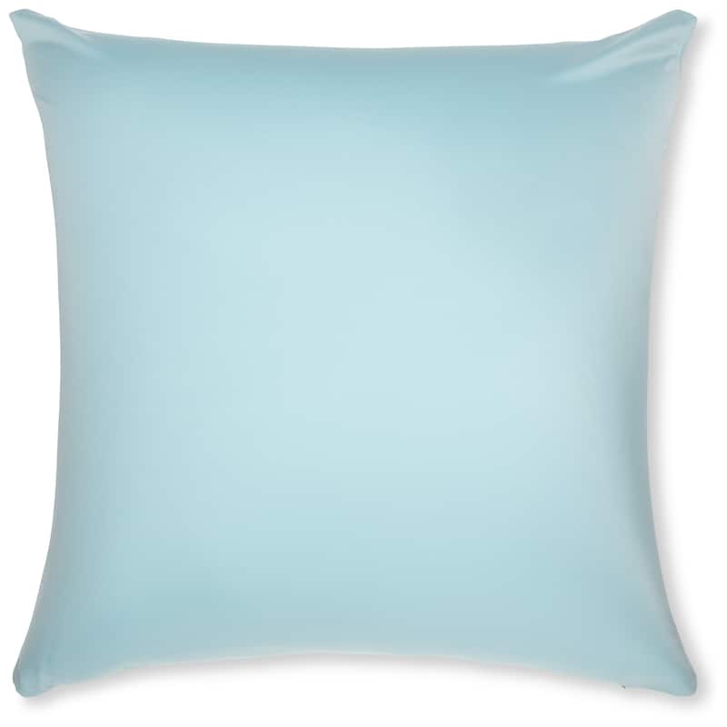 Throw Pillow Cozy Soft Microbead Sweat Baby Blue: 1 Pc - | 24 x 24 |