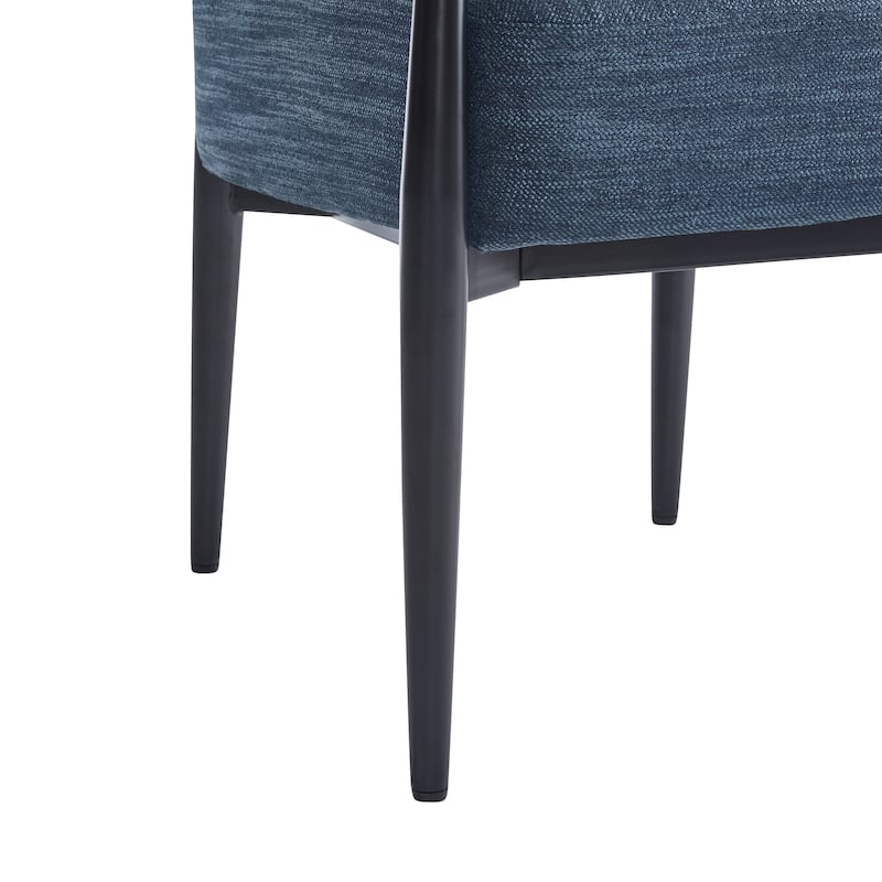 Mid-Century Modern Accent Chair with Tapered Legs