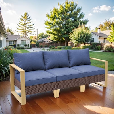 Pocassy Patio Sofa Outdoor Funiture