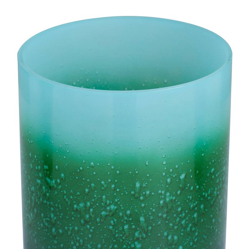 Glass Pillar Hurricane Lamp - S/3 12", 10", 8"H