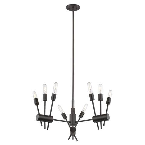Eglo Willsboro 9-Light Pendant with Bronze Finish