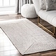 preview thumbnail 50 of 71, Nuloom Wynn Braided Indoor/Outdoor Area Rug 2'6" x 10' Runner - Ivory - Runner