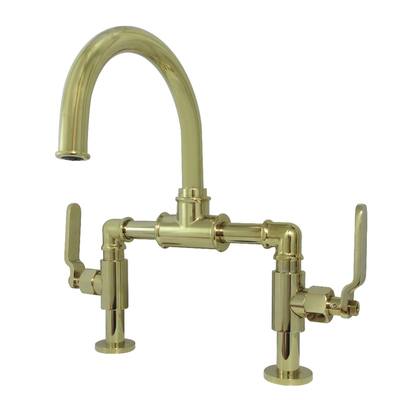 Kingston Brass Whitaker Bridge Bathroom Faucet