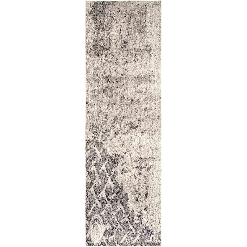 Nuloom Colette Distressed Abstract Trellis Area Rug
