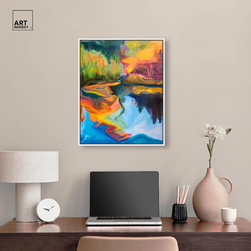 Aurora's Embrace Canvas by Art Remedy