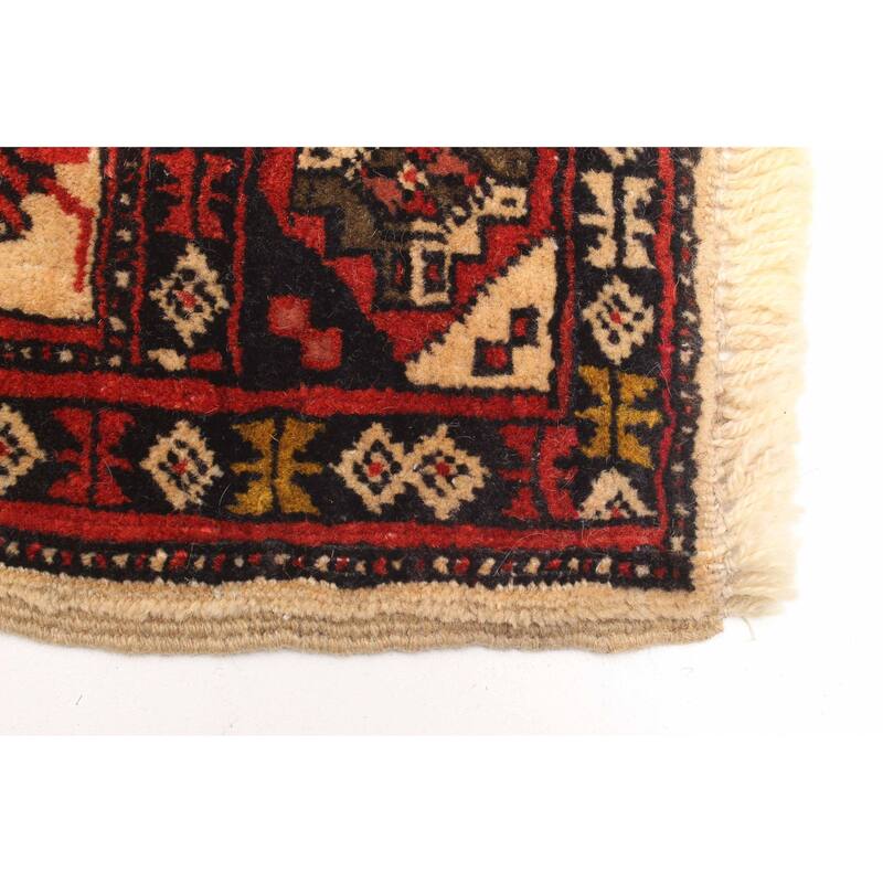 ECARPETGALLERY Hand-knotted Teimani Beige Wool Rug - 2'8 x 4'5