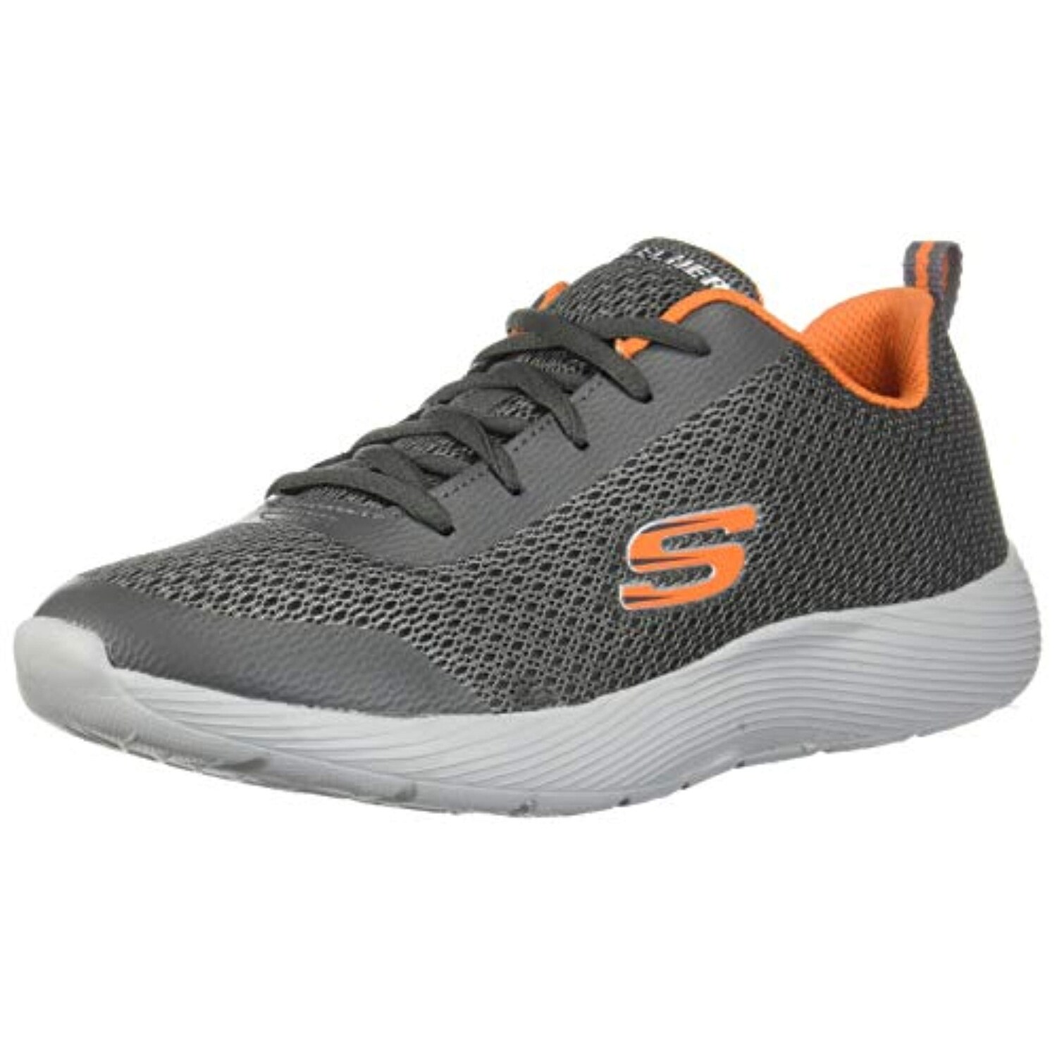 skechers shoes kids orange
