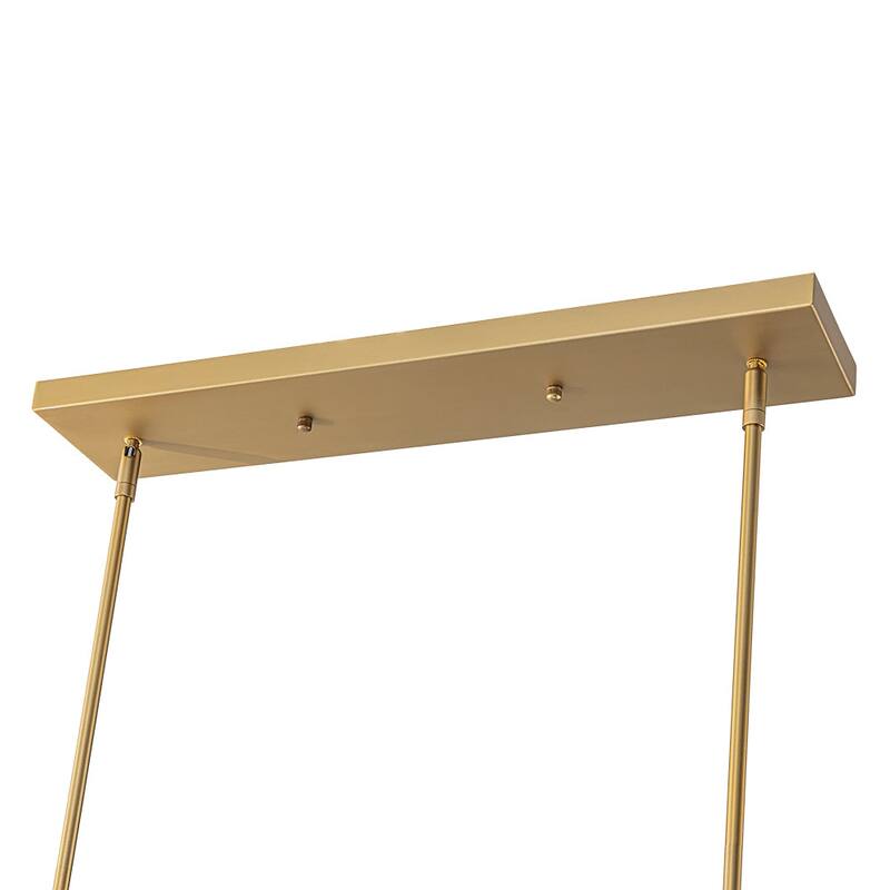 Modern Cluster Glass Bubble Dual Pendant Island Chandelier