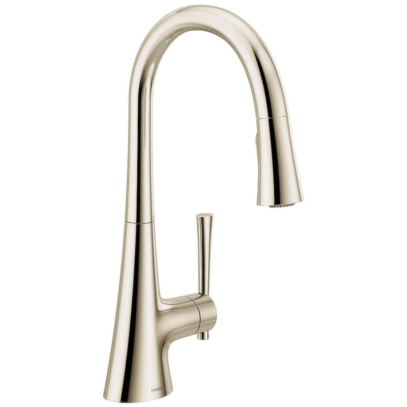 Moen Kurv 1.5 GPM Single Hole Pull Down Kitchen Faucet