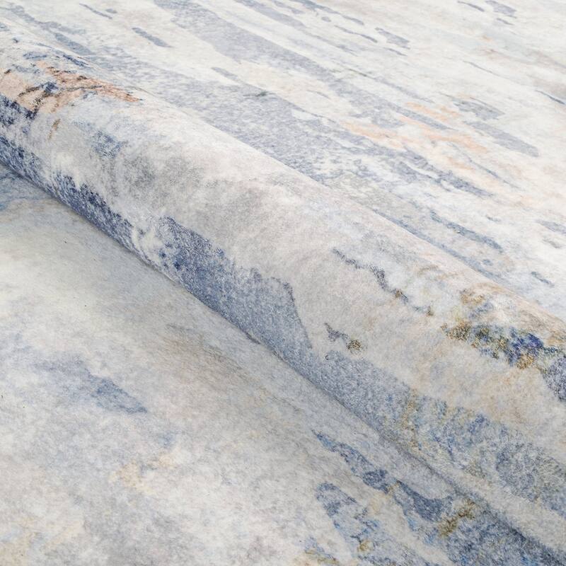 Gabriel Daydream Blue- Ivory Area Rug