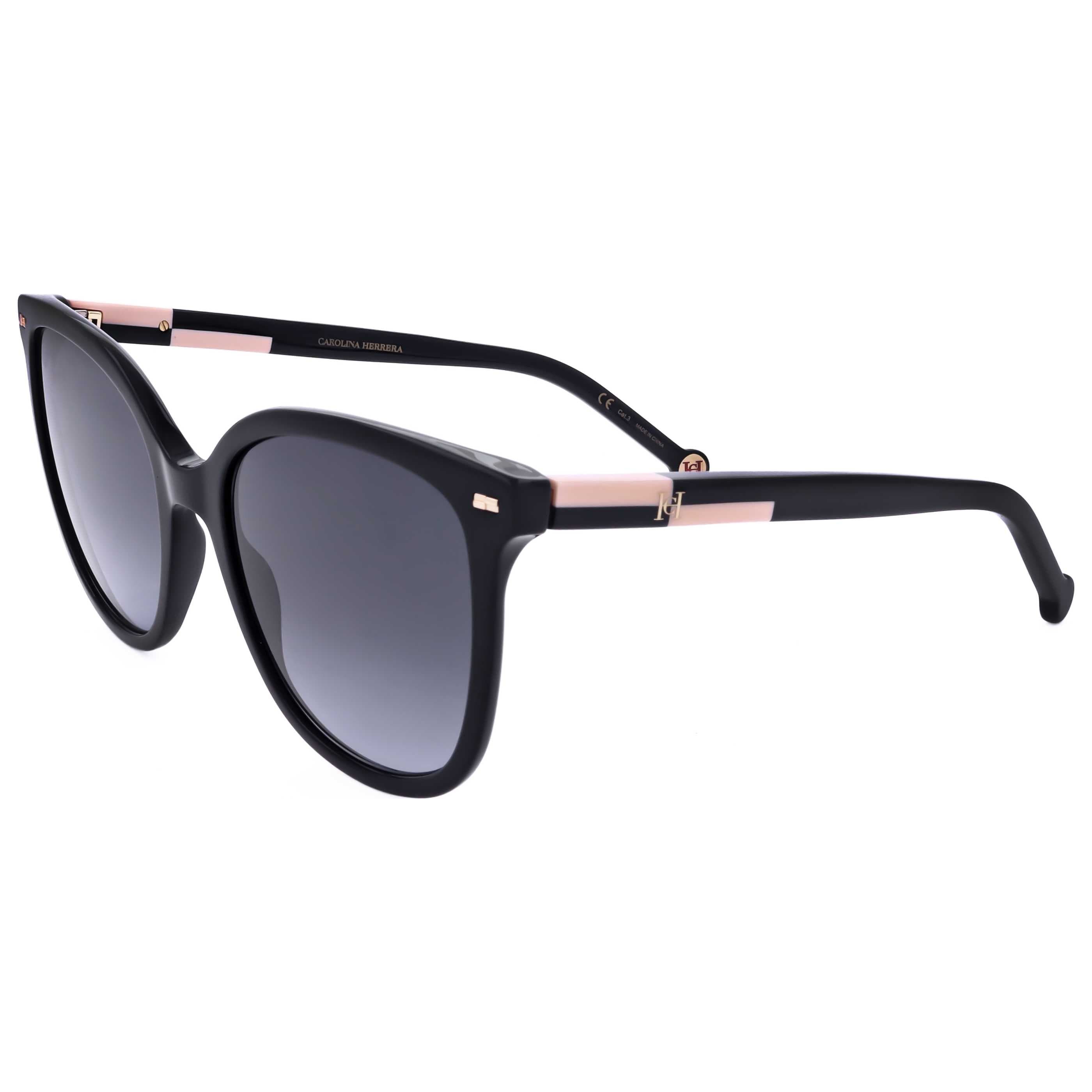 Carolina Herrera Women's 55mm Black Nude Sunglasses HER0136-S-KDX-55